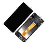 LCD+Touch screen Samsung A125 A12 juodas (black) (Service Pack)